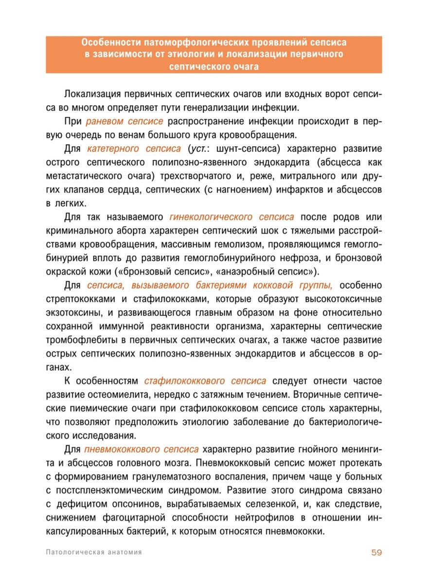 Сепсис. Учебное пособие — изображение 6